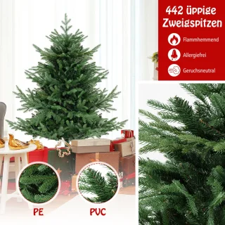 COSTWAY Kunstkerstboom 135 cm