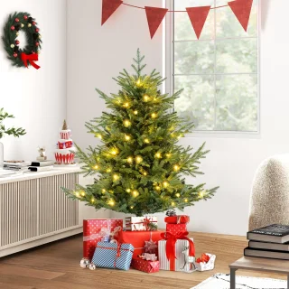 COSTWAY Kunstkerstboom 135 cm