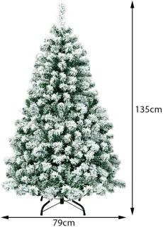 COSTWAY Kunstkerstboom 135/180/225 cm