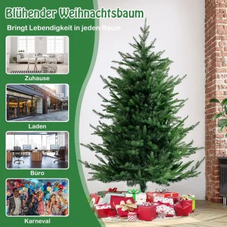 COSTWAY Kunstkerstboom 136 cm