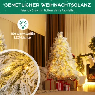 COSTWAY Kunstkerstboom 146 cm