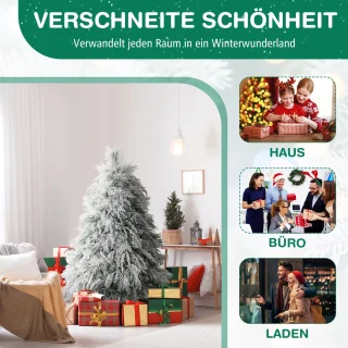 COSTWAY Kunstkerstboom 146 cm