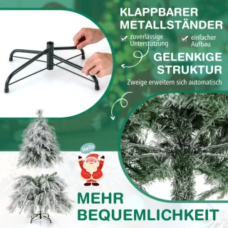 COSTWAY Kunstkerstboom 146 cm
