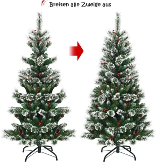 COSTWAY Kunstkerstboom 150 cm