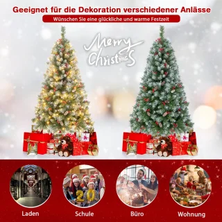COSTWAY Kunstkerstboom 150 cm