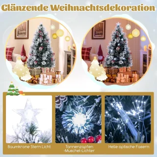 COSTWAY Kunstkerstboom 150 cm