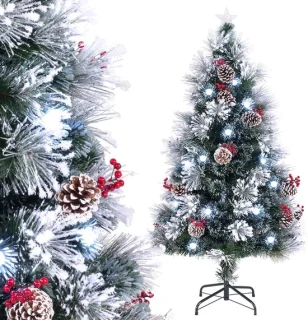 COSTWAY Kunstkerstboom 150 cm