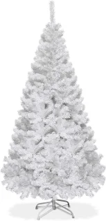 COSTWAY Kunstkerstboom 150 cm wit