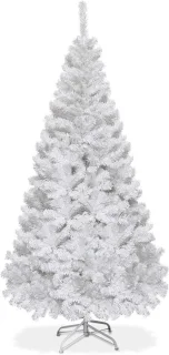 COSTWAY Kunstkerstboom 150 cm wit