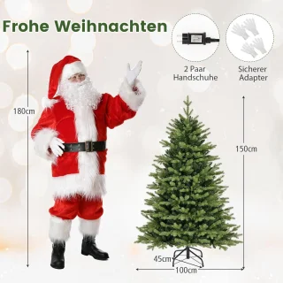 COSTWAY Kunstkerstboom 150 cm