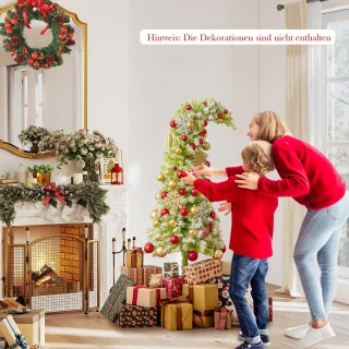 COSTWAY Kunstkerstboom 180 cm