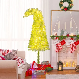 COSTWAY Kunstkerstboom 180 cm