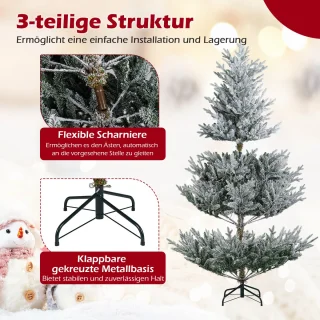 COSTWAY Kunstkerstboom 180 cm