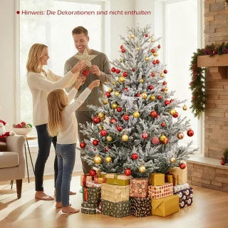 COSTWAY Kunstkerstboom 180 cm