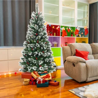 COSTWAY Kunstkerstboom 180 cm