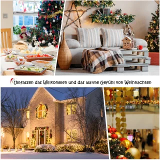 COSTWAY Kunstkerstboom 180 cm