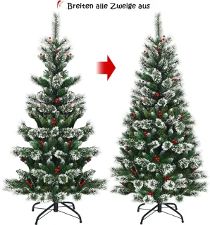COSTWAY Kunstkerstboom 180 cm