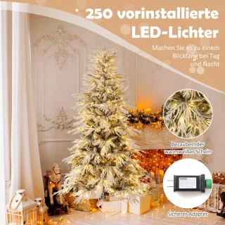 COSTWAY Kunstkerstboom 180 cm