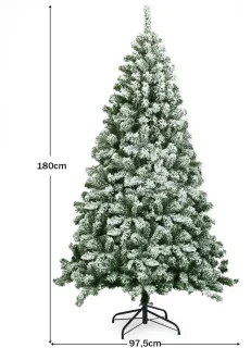 COSTWAY Kunstkerstboom 180 cm