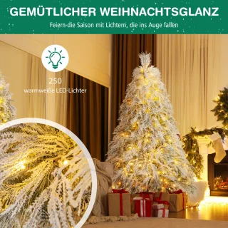COSTWAY Kunstkerstboom 180 cm - dennenboom