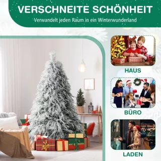 COSTWAY Kunstkerstboom 180 cm - dennenboom