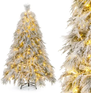 COSTWAY Kunstkerstboom 180 cm - dennenboom