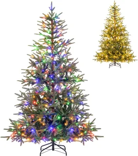 COSTWAY Kunstkerstboom 180 cm - dennenboom