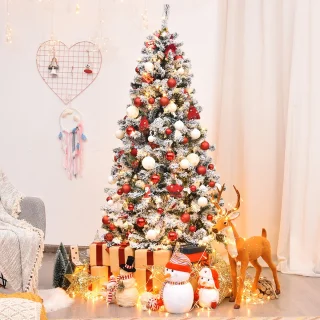 COSTWAY Kunstkerstboom 180 cm