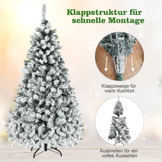 COSTWAY Kunstkerstboom 180 cm