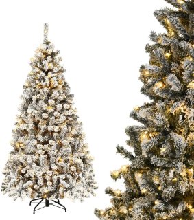 De COSTWAY Kunstkerstboom 180 cm in één oogopslag