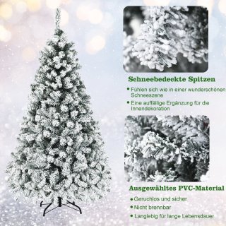 Wat vinden we goed aan de COSTWAY Kunstkerstboom 180 cm