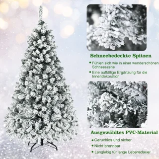 COSTWAY Kunstkerstboom 180 cm