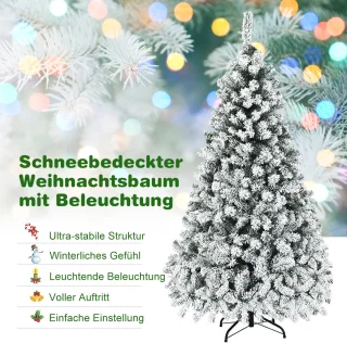 COSTWAY Kunstkerstboom 180 cm