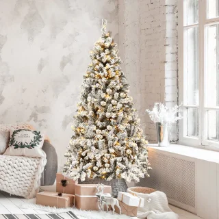 COSTWAY Kunstkerstboom 180 cm
