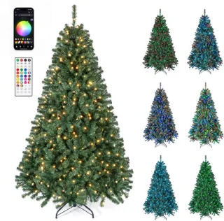COSTWAY kunstkerstboom 180 cm