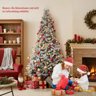 COSTWAY Kunstkerstboom 180 cm