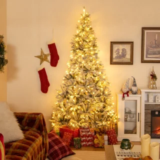 COSTWAY Kunstkerstboom 180 cm