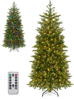 COSTWAY kunstkerstboom 180 cm