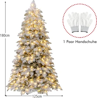 COSTWAY Kunstkerstboom 180 cm