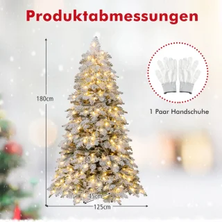 COSTWAY Kunstkerstboom 180 cm