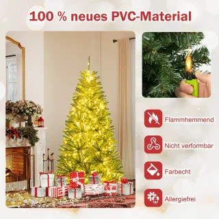 COSTWAY Kunstkerstboom 180 cm