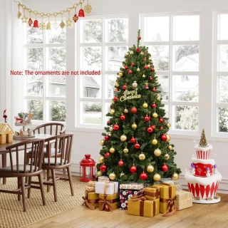 COSTWAY Kunstkerstboom 180 cm