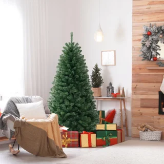 COSTWAY Kunstkerstboom 180 cm