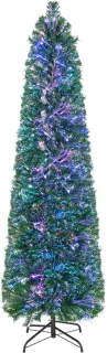 COSTWAY Kunstkerstboom 180 cm met verlichting