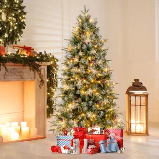 COSTWAY Kunstkerstboom 180 cm