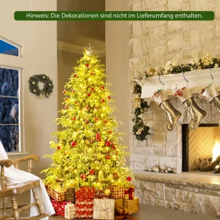 COSTWAY Kunstkerstboom 180 cm