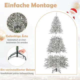 COSTWAY Kunstkerstboom 180 cm
