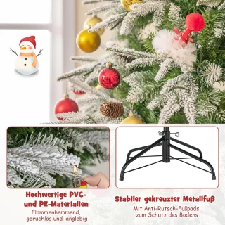 COSTWAY Kunstkerstboom 190 cm