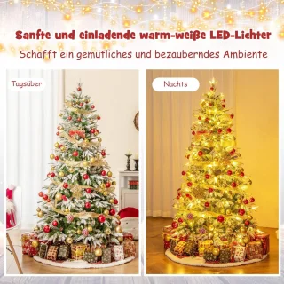 COSTWAY Kunstkerstboom 190 cm