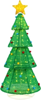 COSTWAY kunstkerstboom 192 cm